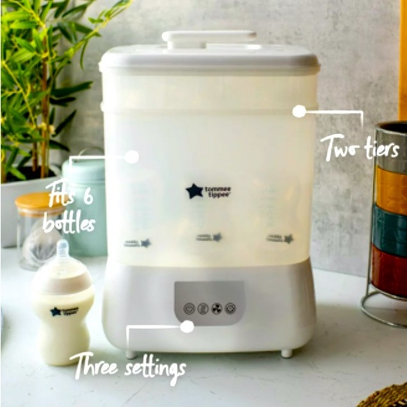 Tommee Tippee Advanced Steri-Dry Electric Sterilizer and Dryer - Picture 1 of 5